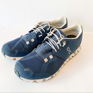 On Cloud Swiss Running Shoes Athletic Blue Sz 7.5
